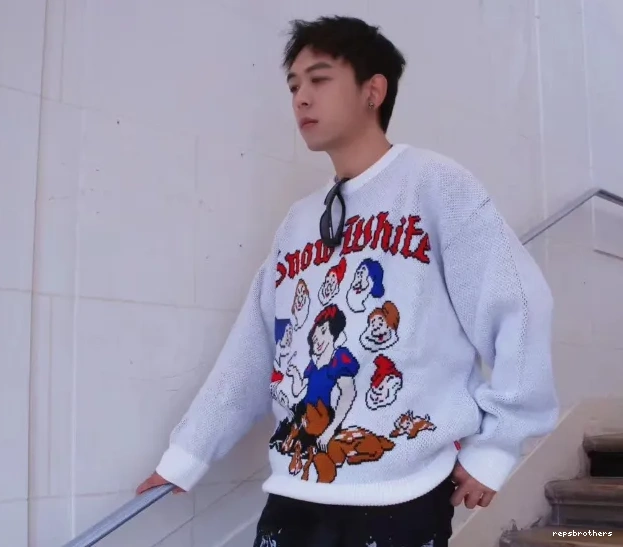 Sweater WHITE White Snow SNOW 24FW SWEATER 0721